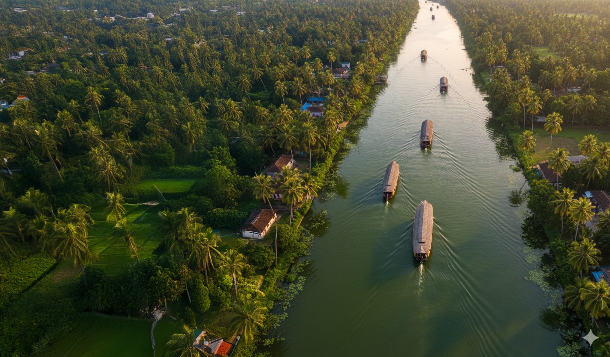 Alleppey Backwaters